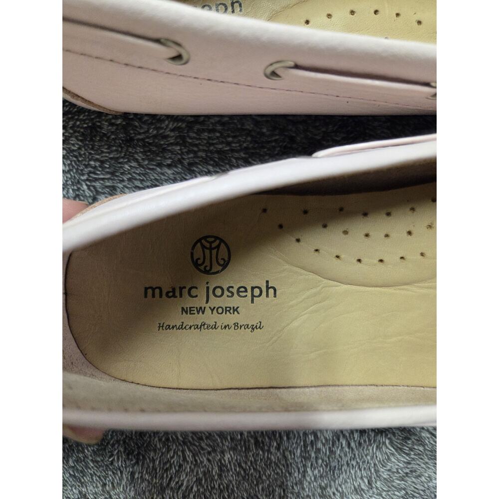 Marc Joseph New York Blush Pink Flats Size 11 With Bow Detail - Picture 2 of 8